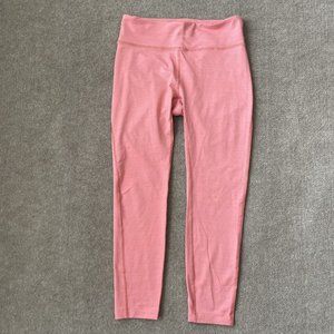Outdoor Voices Leggings Womens Medium Pink Cropped 24" Inseam Active Workout